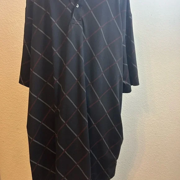 The Foundry Supply Co. Black, White Men's Polo Size 2XLT - Picture 2 of 8